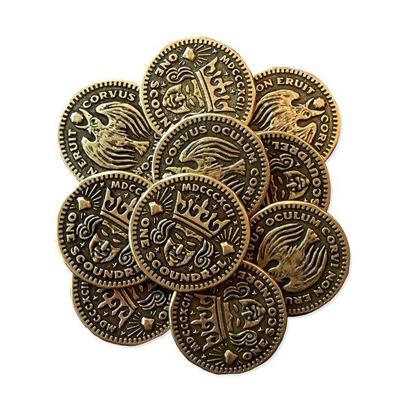 Caper: Europe Metal Coin Pack