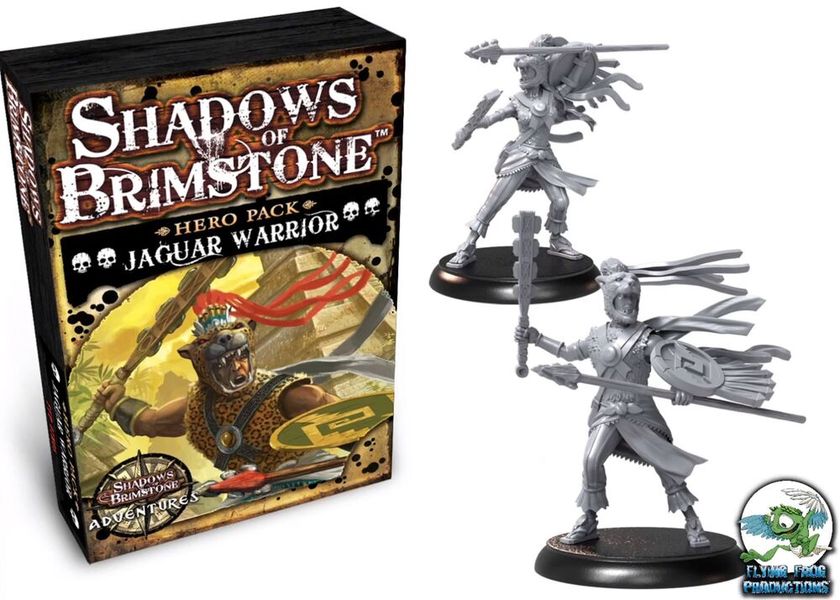 Shadows of Brimstone: Hero Pack: Jaguar Warrior
