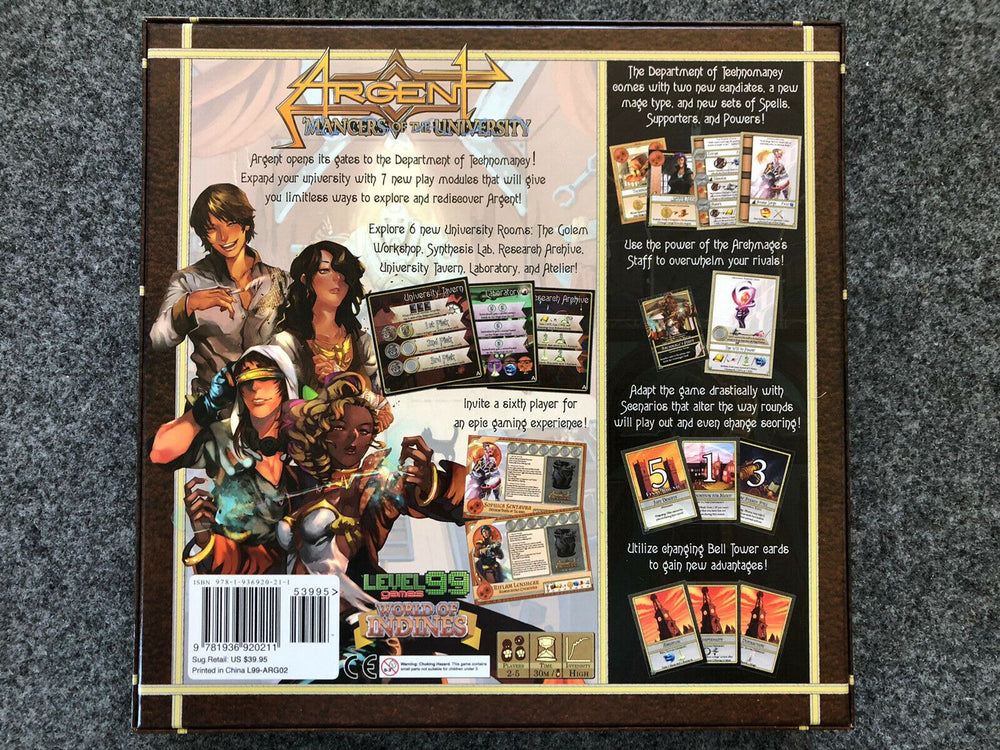 Argent: Mancers of the University Expansion