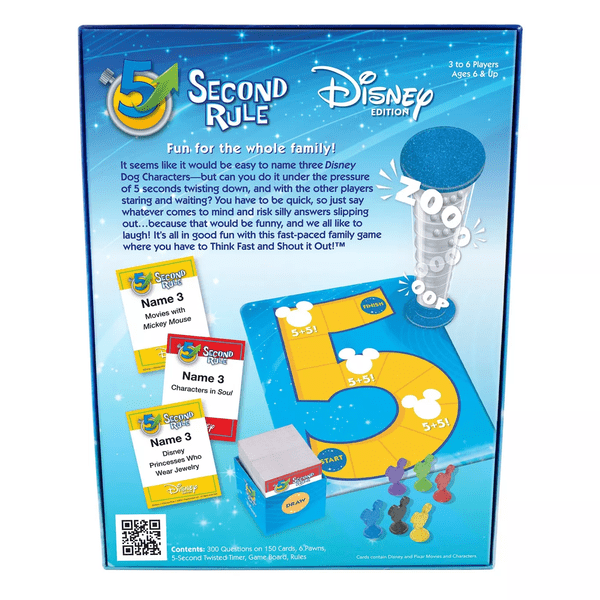 5 Second Rule Junior - Disney