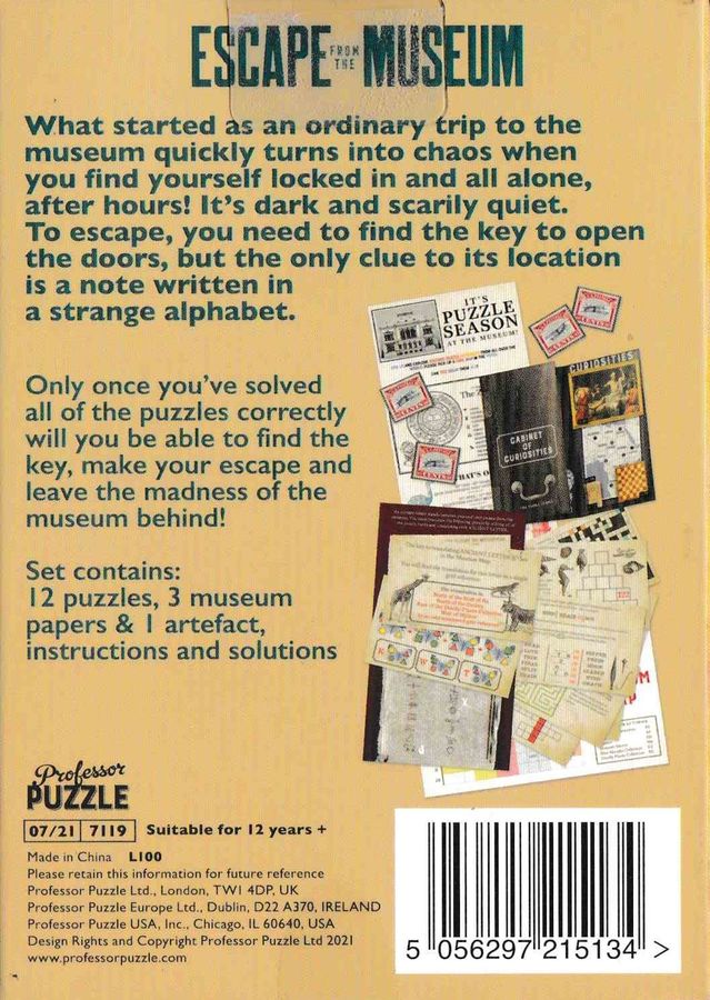 Escape from the Museum