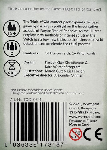 Pagan: Fate of Roanoke: Trials of Old