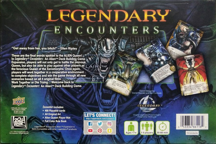 Legendary Encounters: Aliens Expansion