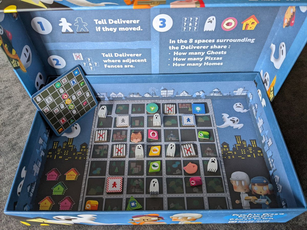 Psychic Pizza Deliverers Go to the Ghost Town