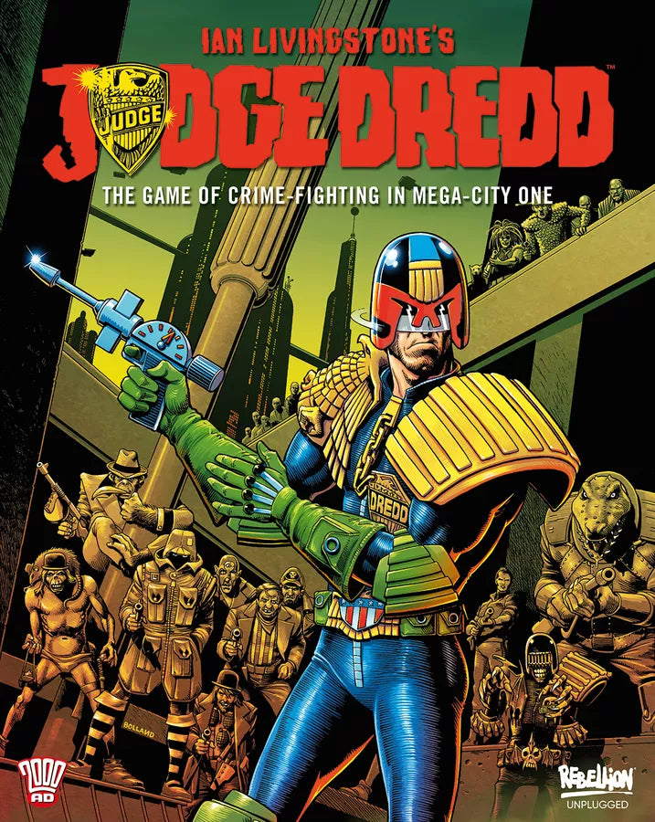 Judge Dredd: The Game of Crime Fighting In Mega City One