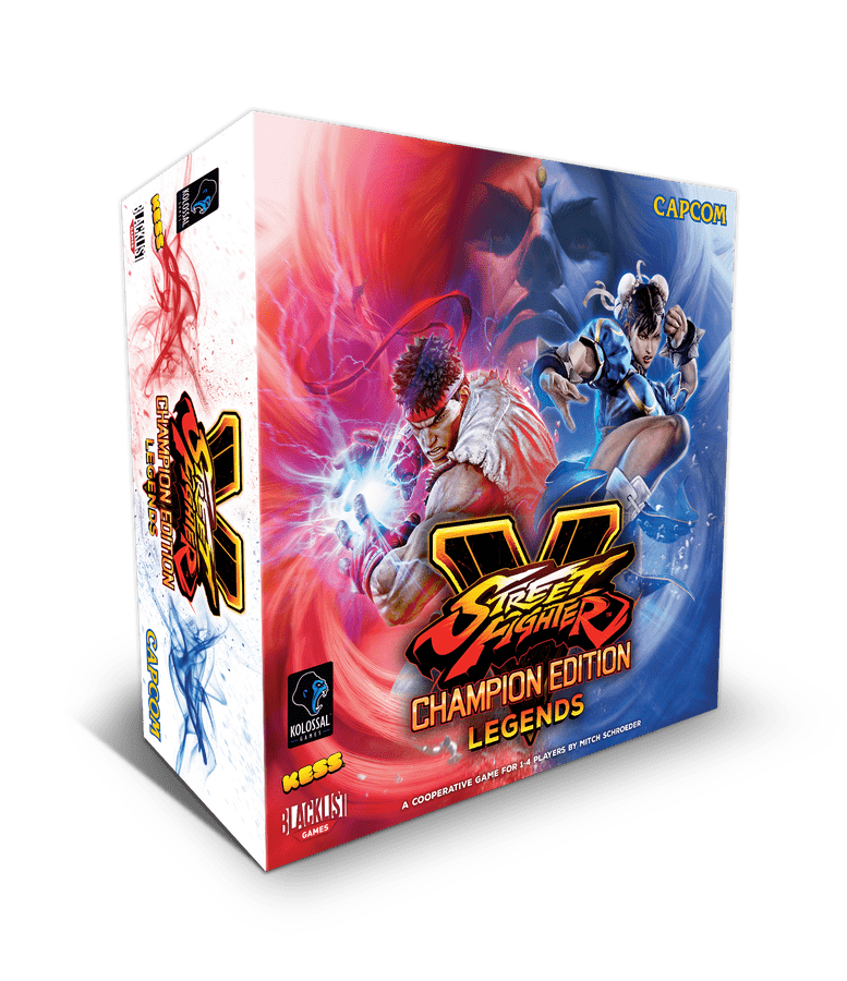 Street Fighter V: Champion Edition Legends Board Game