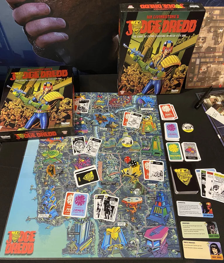 Judge Dredd: The Game of Crime Fighting In Mega City One