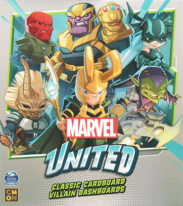 Marvel United: Accessories - Cardboard Villain Dashboards