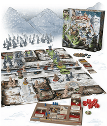 Zombicide - White Death:  Kickstarter w/ Frozen Fortress