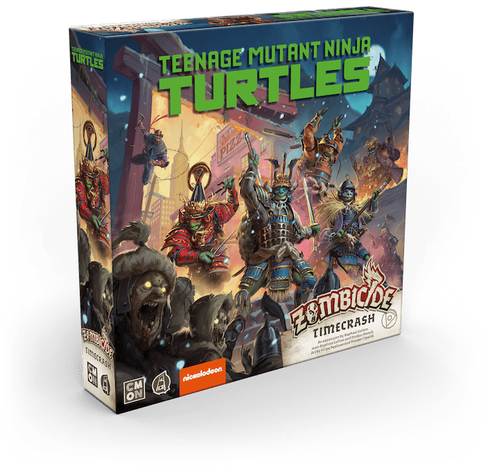 Zombicide - White Death: TMNT Zombicide: Timecrash w/Jennika & Plastic Pizza Tokens