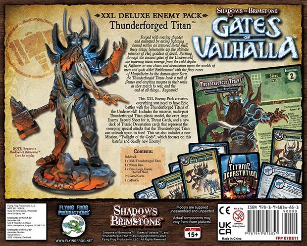Shadows of Brimstone: Enemy Pack: Thunderforged Titan XXL