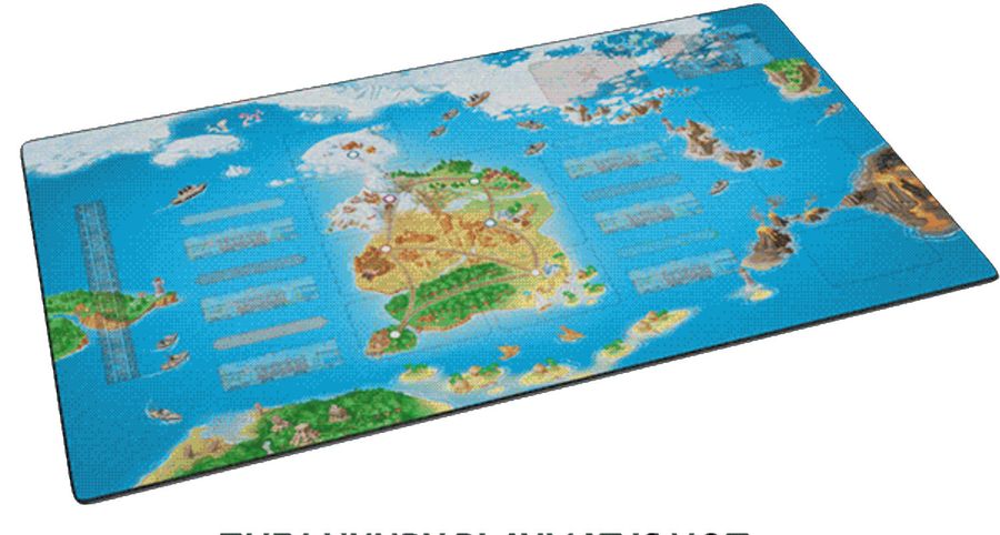 Isle of Trains Playmat