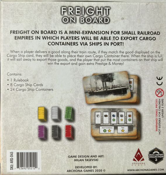Small Railroad Empires: Freight on Board