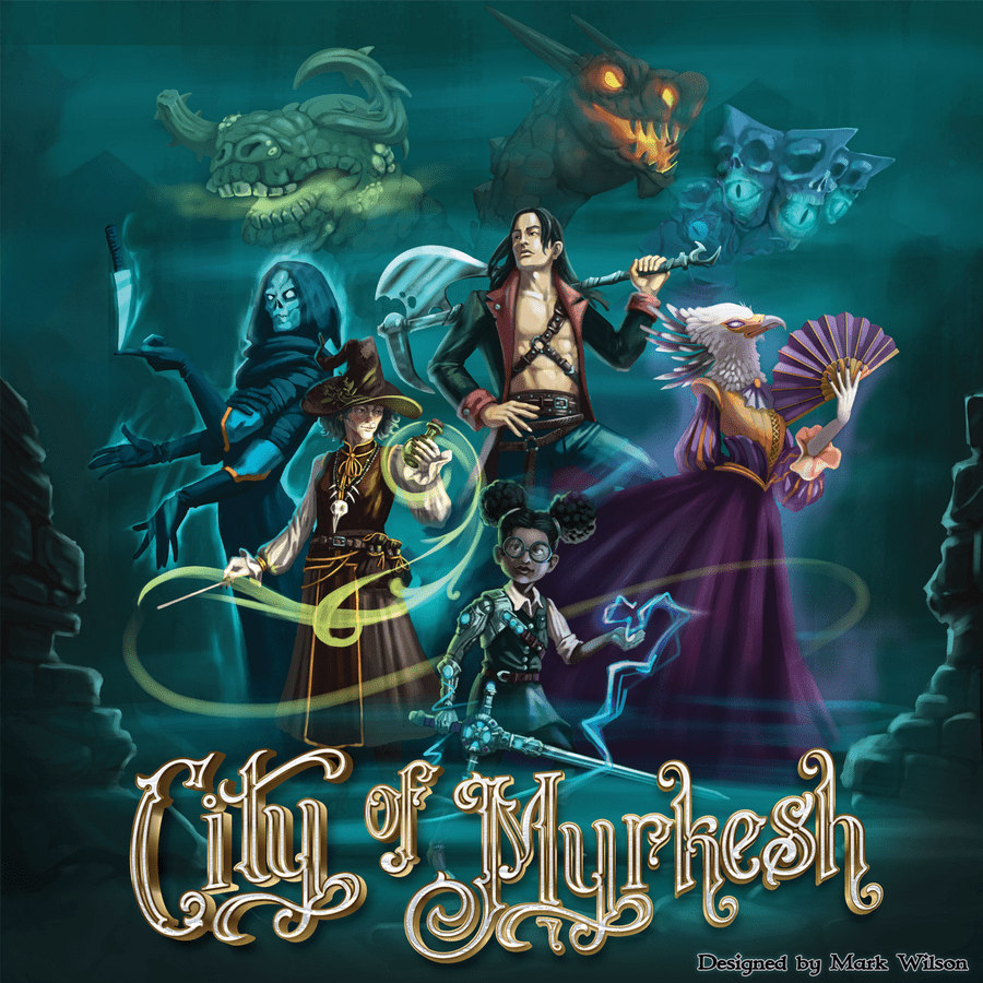 The City of Myrkesh Deckbuilding Game