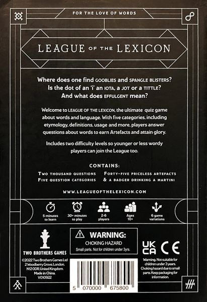 League of the Lexicon