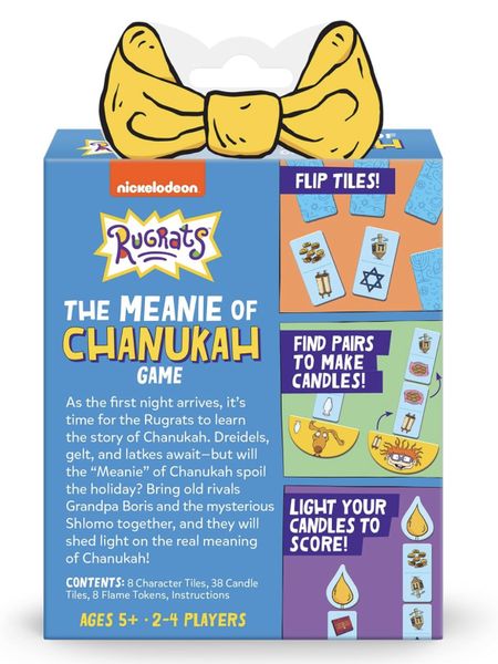 A Rugrats Chanukah Holiday Card Game