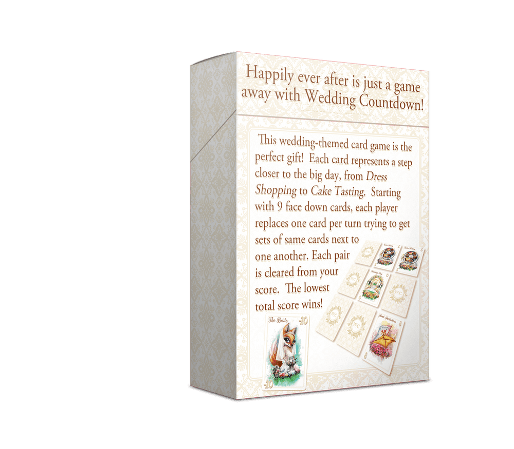 Wedding Countdown Card Game