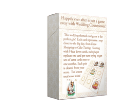 Wedding Countdown Card Game