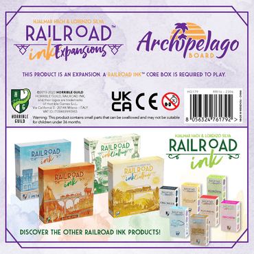 Railroad Ink: Archipelago Boards Set