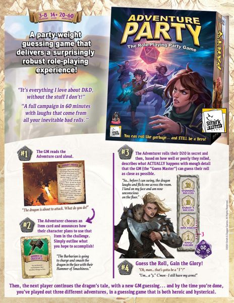 Adventure Party: The Role Playing Party Game