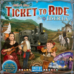 Ticket to Ride: Map Iberia & South Korea
