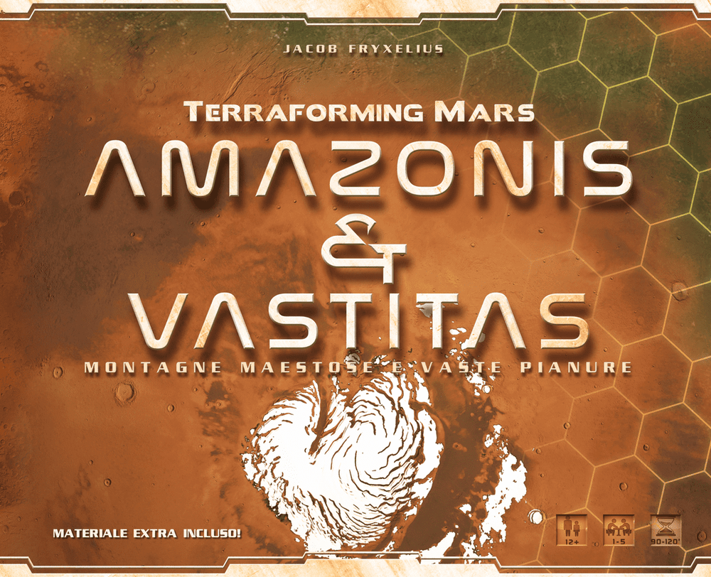 Terraforming Mars: Map Amazonis & Vastitas