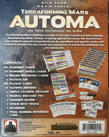 Terraforming Mars: Automa Expansion