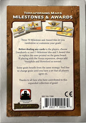 Terraforming Mars: Milestones and Awards Expansion