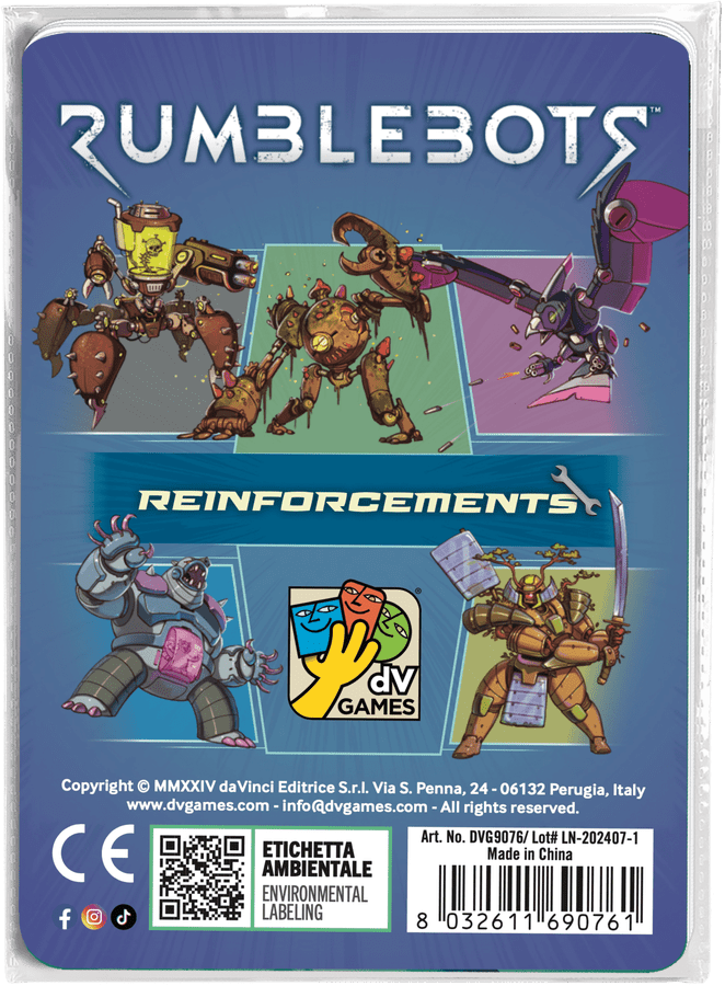 Rumblebots: Reinforcements