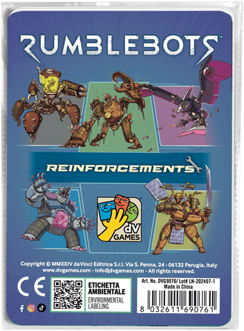Rumblebots: Reinforcements