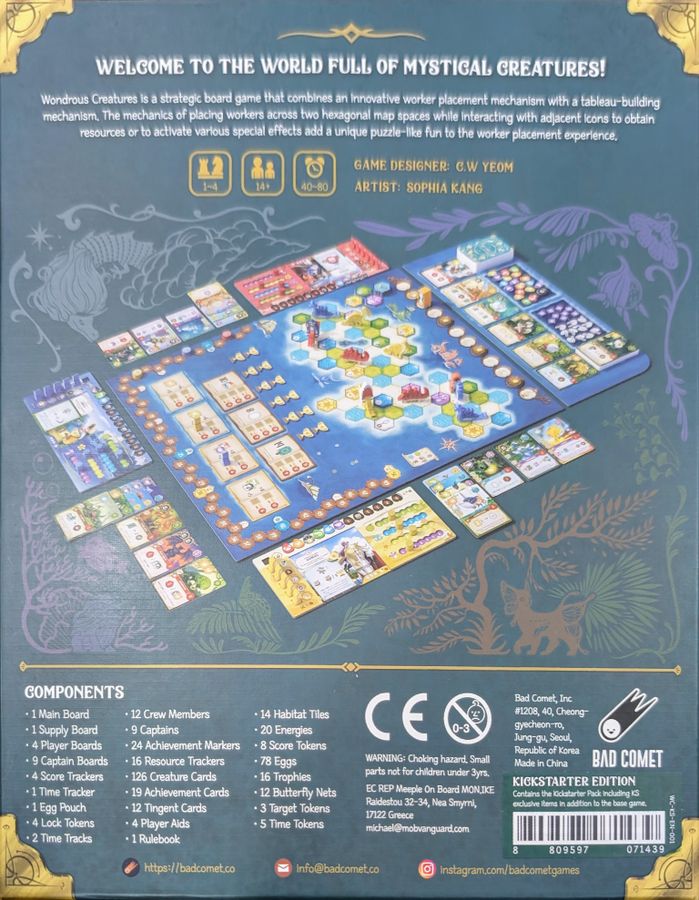 Wonderous Creatures: Core Game