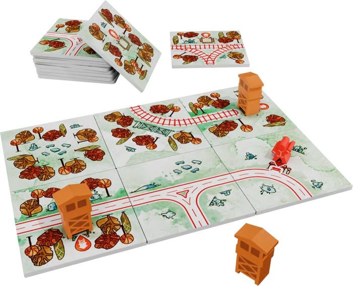 Railroad Tiles: Forest