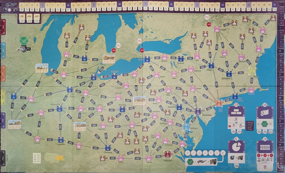 Iron Rail #4a: Age of Rail: La Pampa & Allegheny