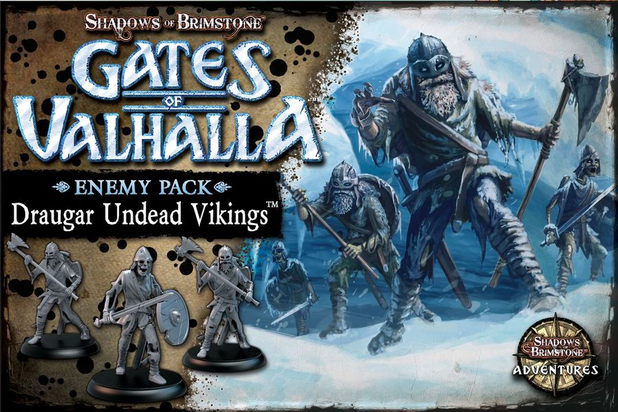 Shadows of Brimstone: Enemy Pack - Draugar Undead Vikings