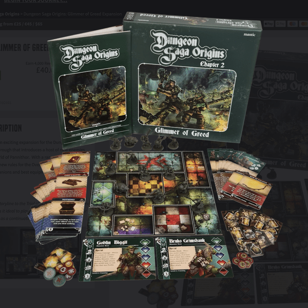 Dungeon Saga Origins: 02 Glimmer of Greed
