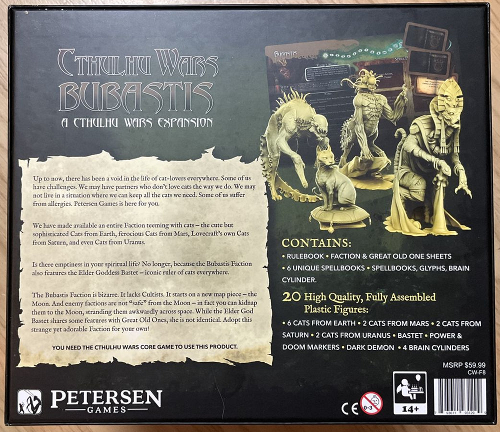 Cthulhu Wars: Bubastis Faction Expansion