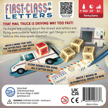 First Class Letters