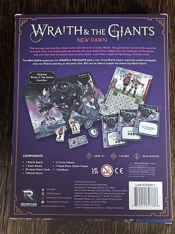 Solo Hero Series: Wraith & The Giants: New Dawn