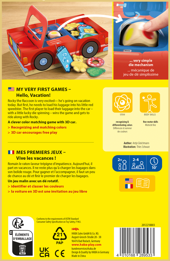 My Very First Game: Hello Vacation