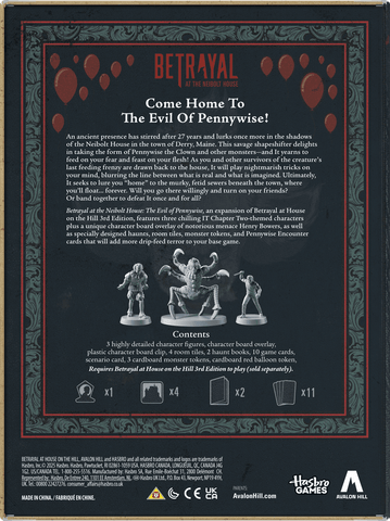 Betrayal at Neibolt House