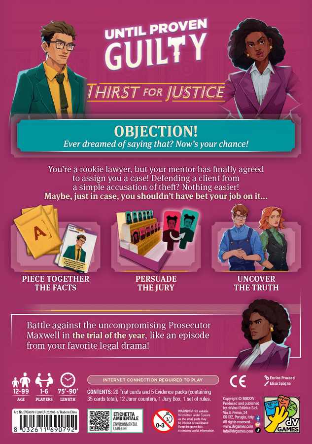 Until Proven Guilty: Thirst for Justice