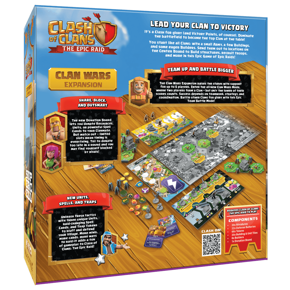 Clash of Clans - The Epic Raid: Clan Wars Expansion