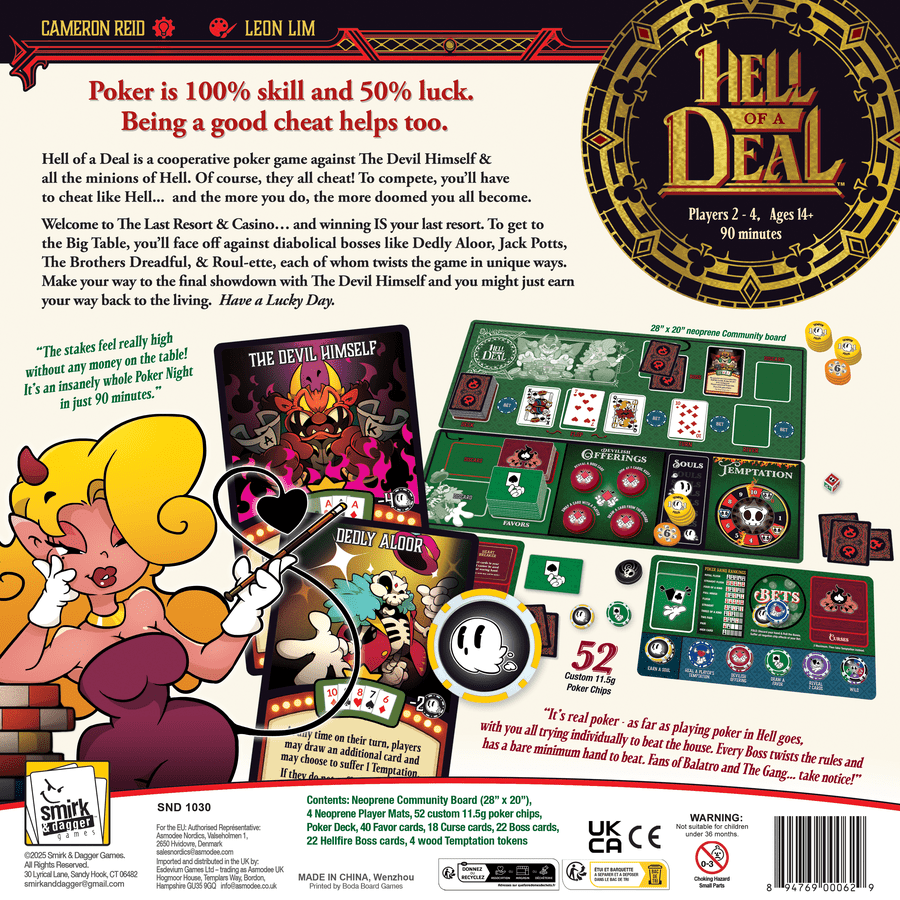 Hell of a Deal - Kickstarter Bundle w/Foil Poker Decks