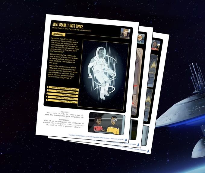 Star Trek Escape Room: Lower Decks Chaos Protocol
