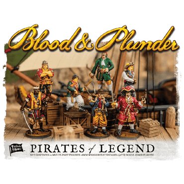 Blood & Plunder Raise the Black: Pirates of Legend Box