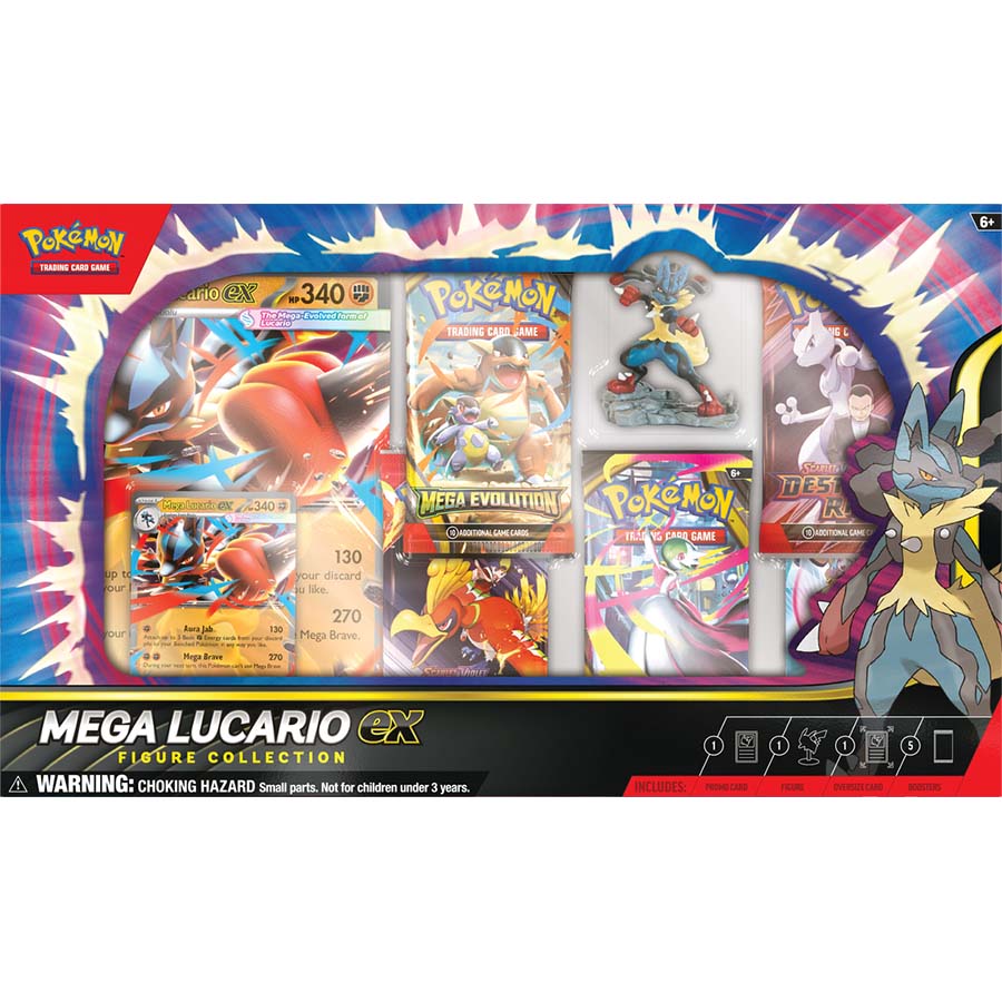 Pokemon: Mega Lucario EX Figure Collection