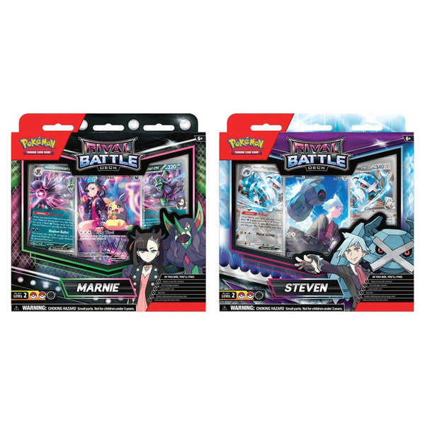 Pokemon: Rival Battle Deck Case (Marnie or Steven) (6 Decks)