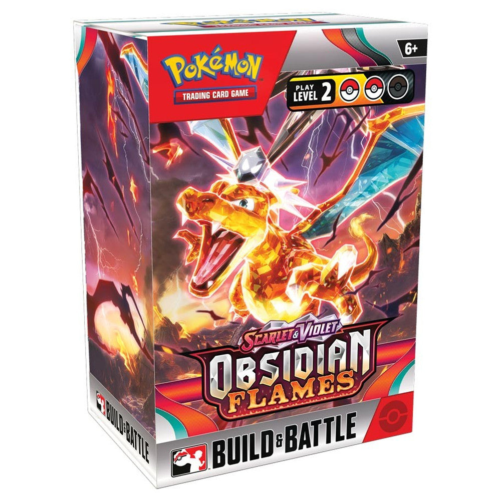Pokemon: Scarlet & Violet 3 Obsidian Flames: Build & Battle Box Display