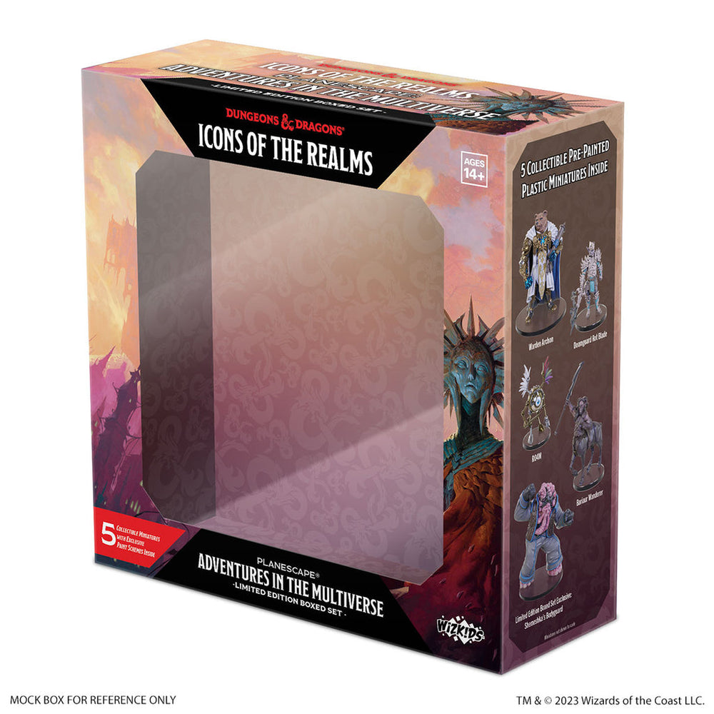 Mini Dungeons & Dragons Icons of the Realms: 30 Planescape Adventures in the Multiverse Booster