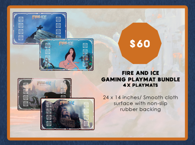 Fire & Ice Adventure Game: Playmat Bundle